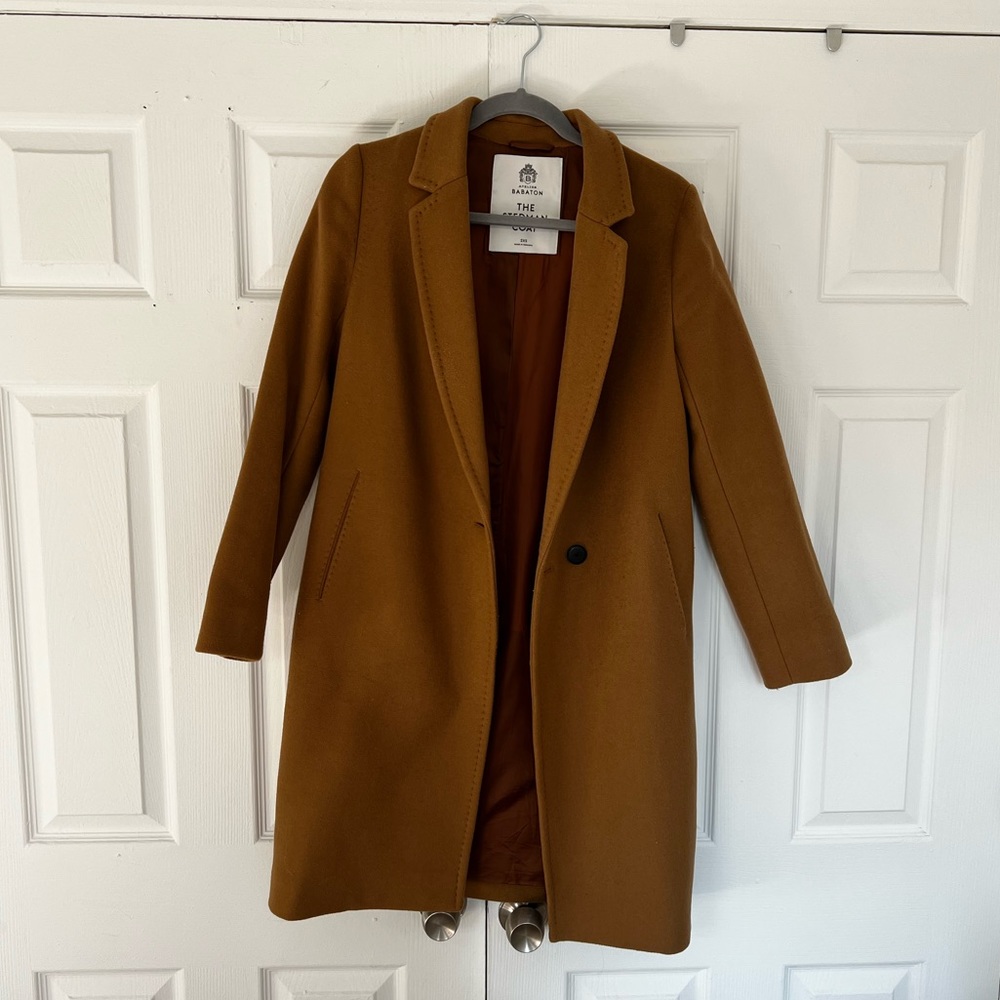 Babaton Stedman Coat - wool - camel - xxs